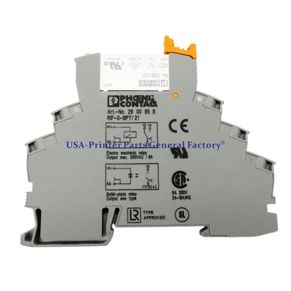 10PCS BOX  Fit For Phoenix Contact RIF-0-RPT-24DC 21 2903370 Relay Modules