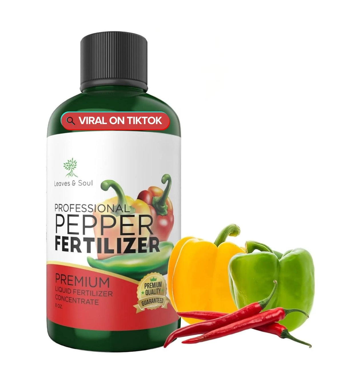 LEAVES AND SOUL Professional Liquid Pepper Fertilizer | 5-1-5