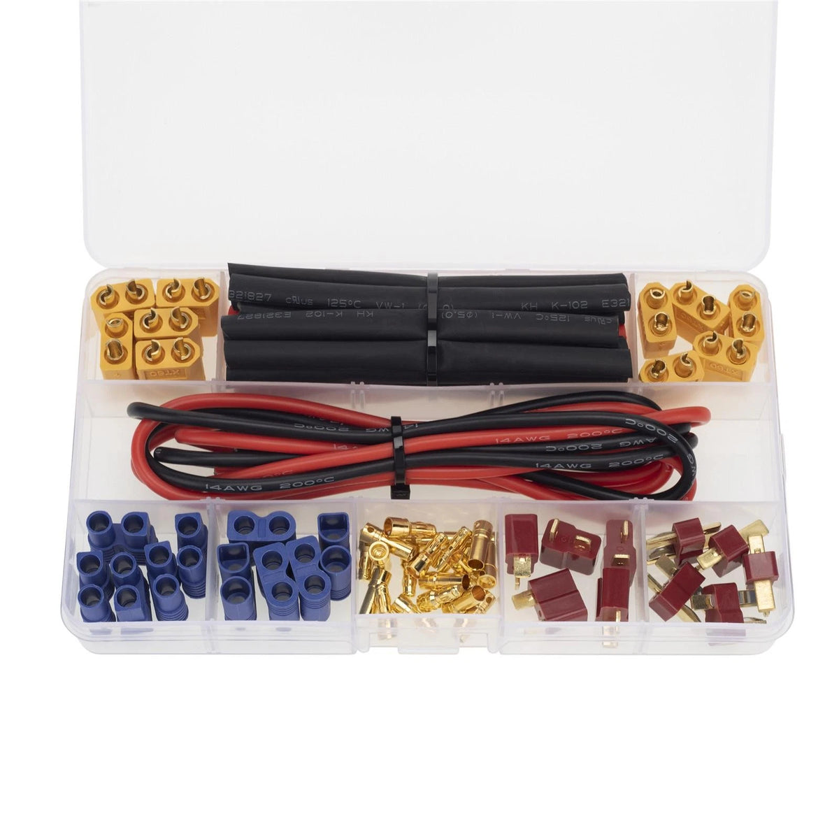 T-Shaped Plug XT60 EC3 Male/Female Connectors For RC FPV Lithium Battery