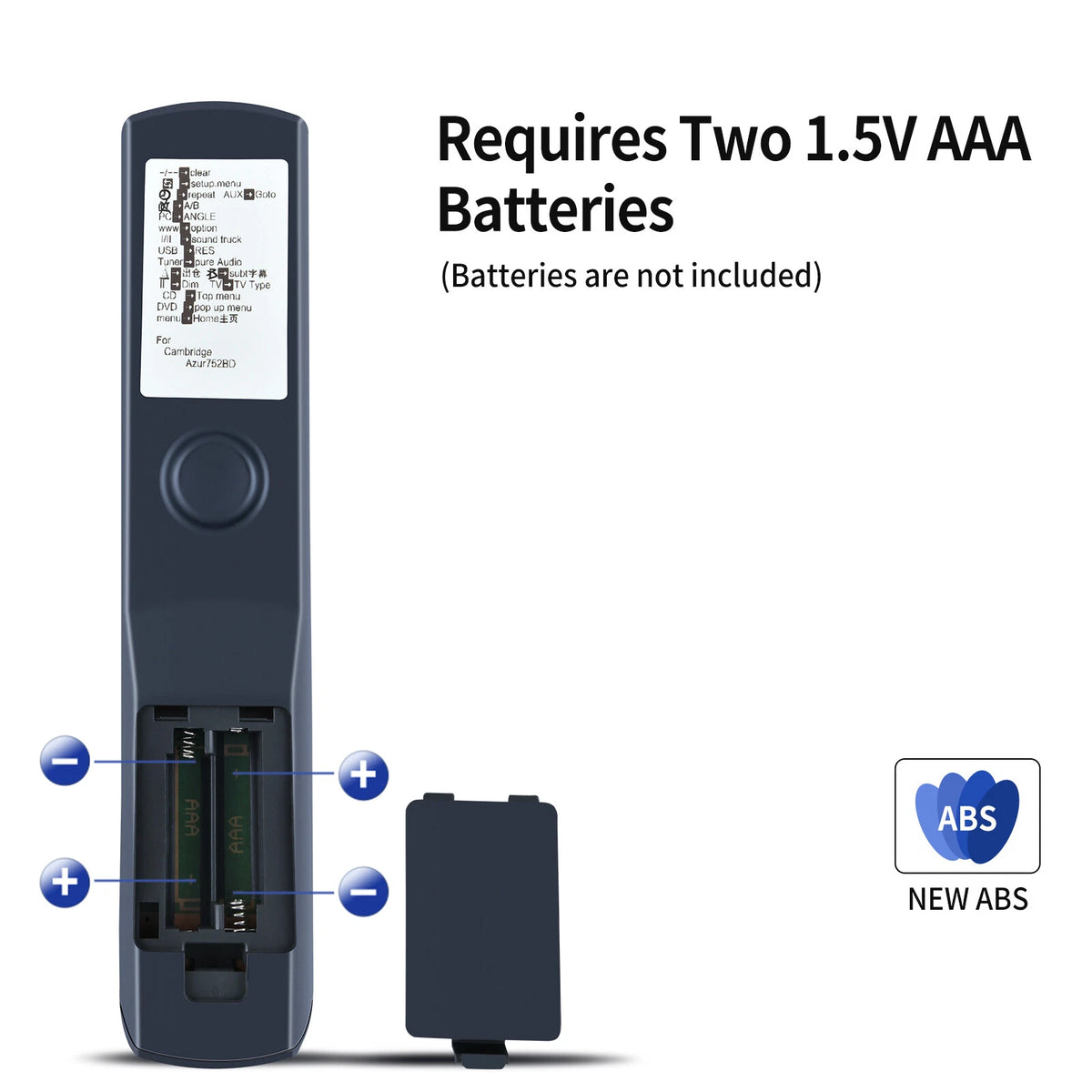 For Cambridge Audio Azur 751BD Azur 651BD Azur 650BD Azur 752BD Remote Control