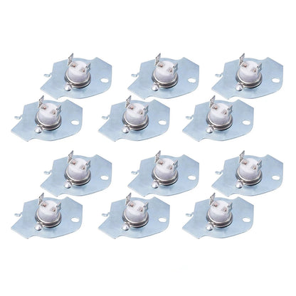 12pcs Thermal Fuse Replacement For Whirlpool For Kenmore Dryers 279769VP