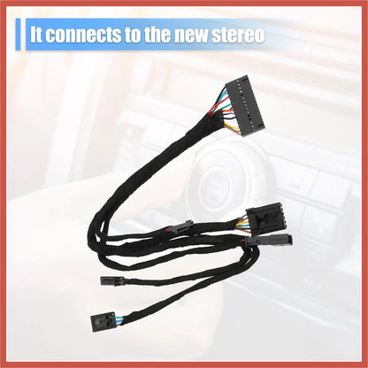 ACROPIX 68163713AC Steering Wheel Wiring Harness Audio 15.35'', Black