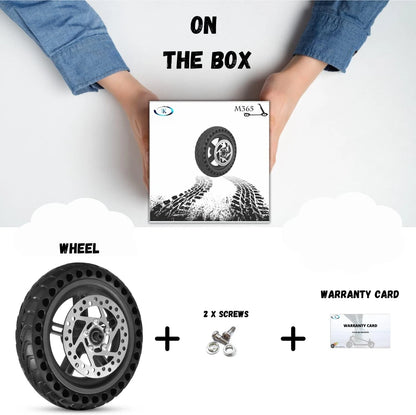 ELKATECH | Gotrax Wheel replacement and Xiaomi M365 electric 8.5 inch, grey