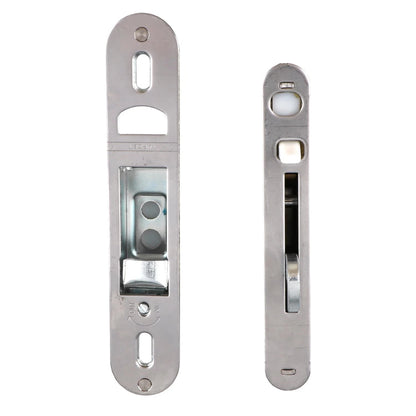 Andersen Reachout Lock and Receiver Kit for 2-Panel Gliding Patio Silver