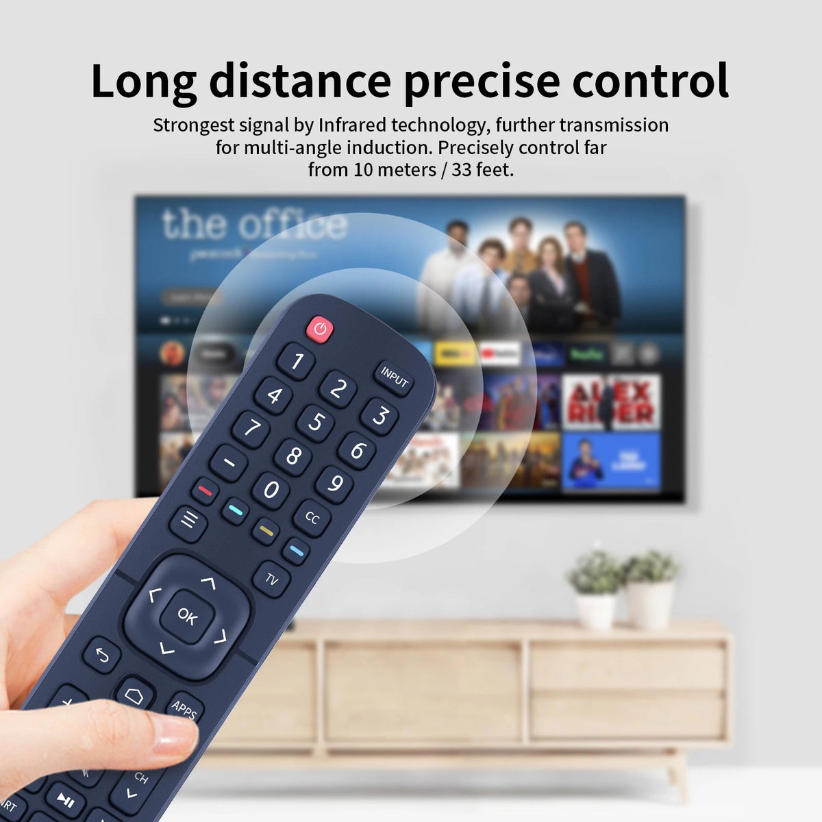 ERF2K60H ERF2G60H ERF2A60 Remote Control For Hisense Smart TV 43H5500G