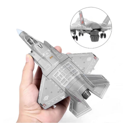 1/72 F-35 Stealth Fighter Assembly Model Kit 22cm Collectible Military Jet Decor