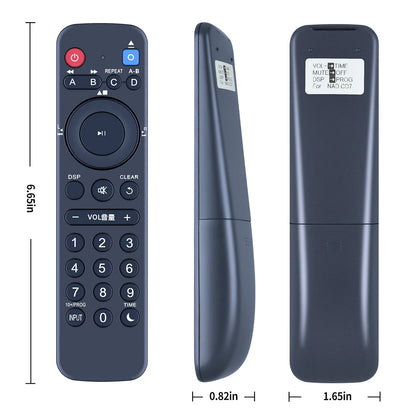 Replacement Remote Control For NAD CD 7 C-516BEE/C-515BEE CD Player
