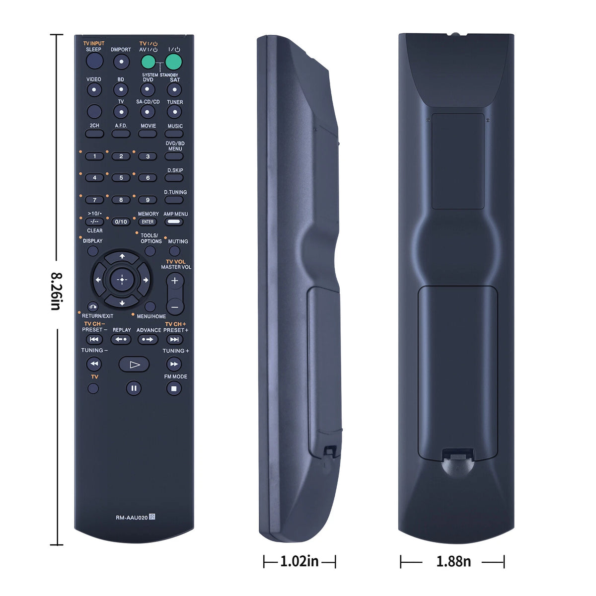 RM-AAU020 For Sony Audio Video Receiver Remote Control STR-DH500 STR-DG520