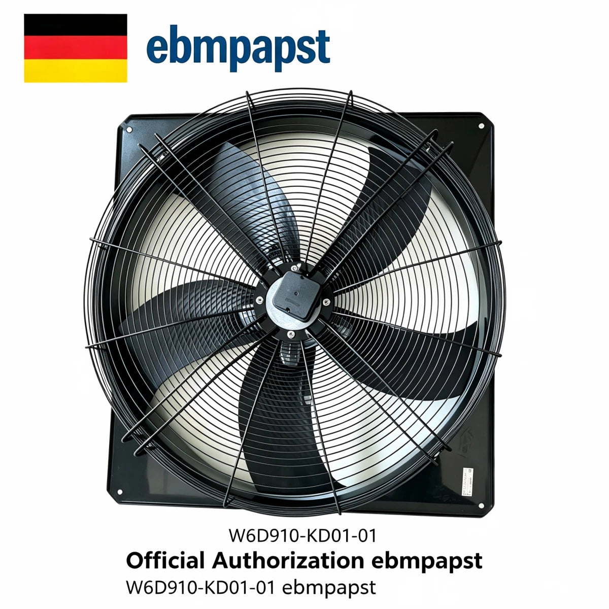 W6D910-KD01-01 for ebmpapst EC 400VAC for industrial Cooling Fan