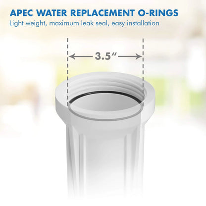 APEC Water Systems Replacement ORing for ROES-50 3 Count (Pack of 1), Black