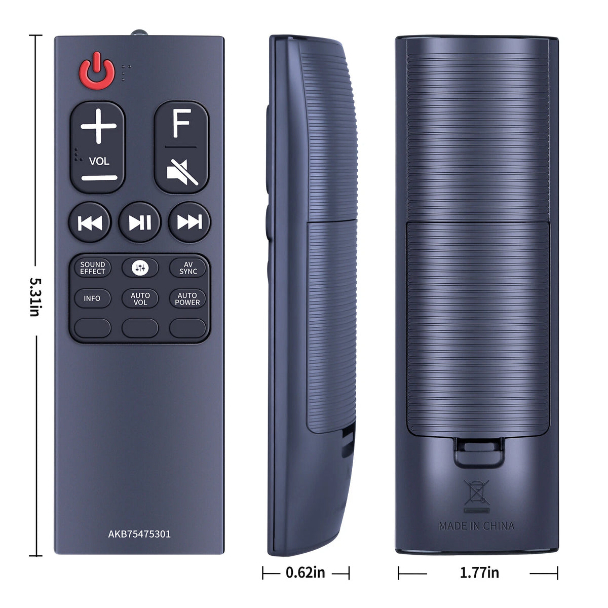 AKB75475301 Remote Control For LG Soundbar SK8Y SK9 SK10 SK10Y SK6Y SK8 SK9Y