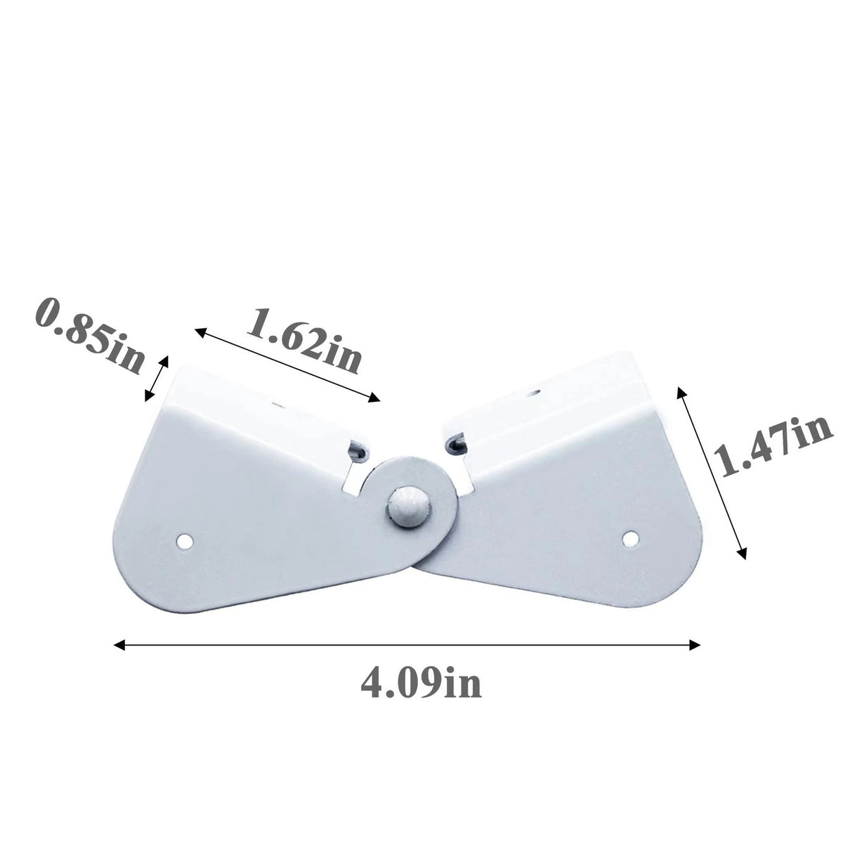 IGIUA Gutter Downspout Flip-Up Hinge, Extension 2 Pack Hinge