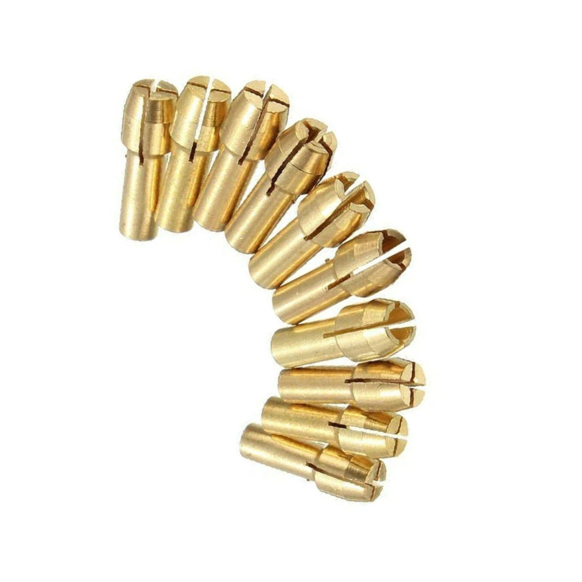10Pcs Brass mETAL Quick Change Nut Kit Tools Part Power Rotary For Dremel C