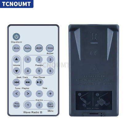 Replacement Remote Control For Bose Wave Radio III white