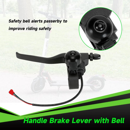 XIKOBY Universal Left Brake Handle Lever & Cable Compatible 74.5, Black