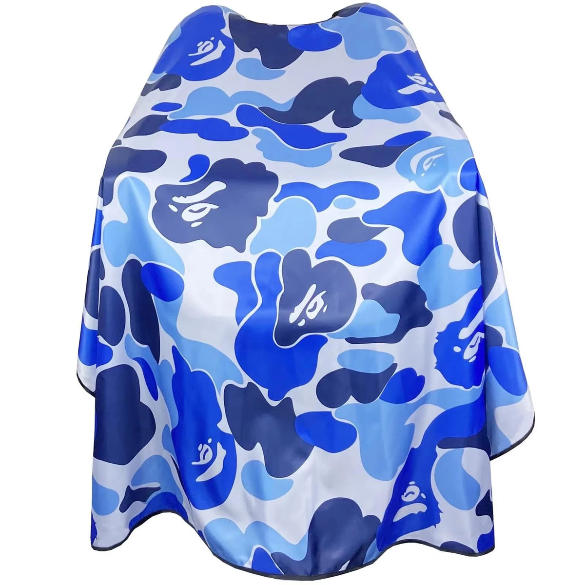 Xianjing Adult Barber Cape,Camo Camouflage One Size, Blue