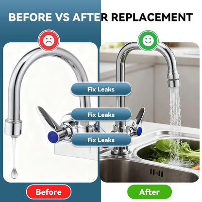 B-6RK Repair Kit for T&S Brass Faucet Cartridges & Spray Valves