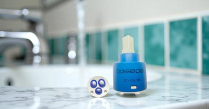 Sedal Diameter 40mm Ceramic Faucet Cartridge Replacement 40mm, Blue