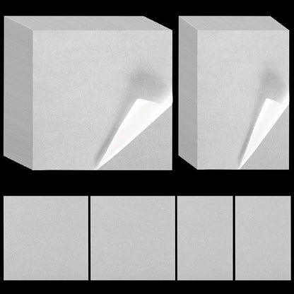 300 Pieces Diamond Painting Release Paper 15 x 15 cm and 15 x 10 White