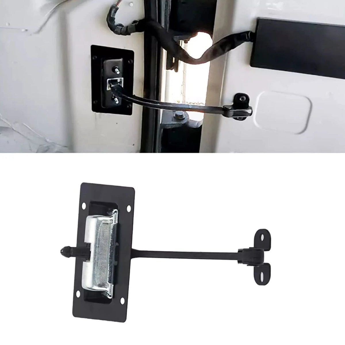 1*  Tailgate Check Strap Retaining Arm Kit For Jeep Wrangler JK 2011-2019