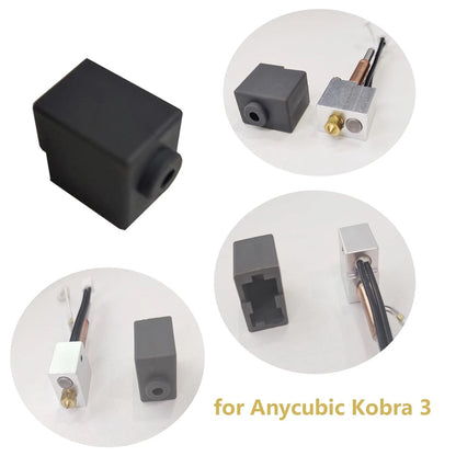 5PCS Nozzles and Silicone Socks for Anycubic Kobra 3/Kobra S1, 3D Printer...