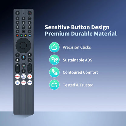 RC833A FMB1 Remote Control For TCL QD Mini-LED C71K 4K (2025) TV without Voice