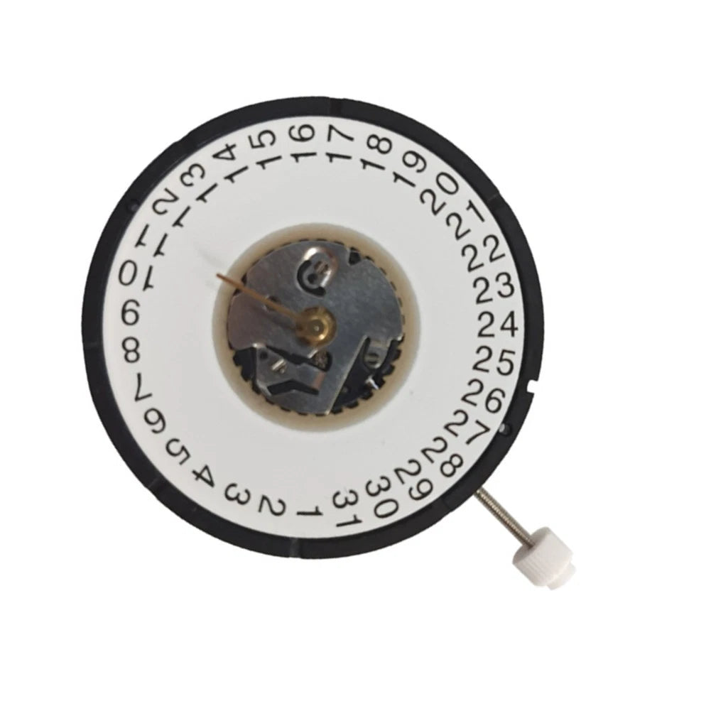 32.6mm Date @ 3 Quartz  Watch Movement with Battery + Stem for ISA 2334 1035