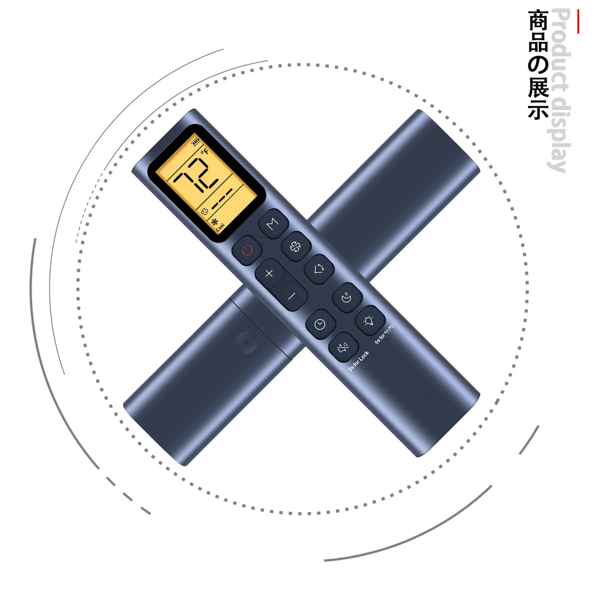 Remote Control For DREO Portable Air Conditioners AC002S AC003S AC318S AC319S