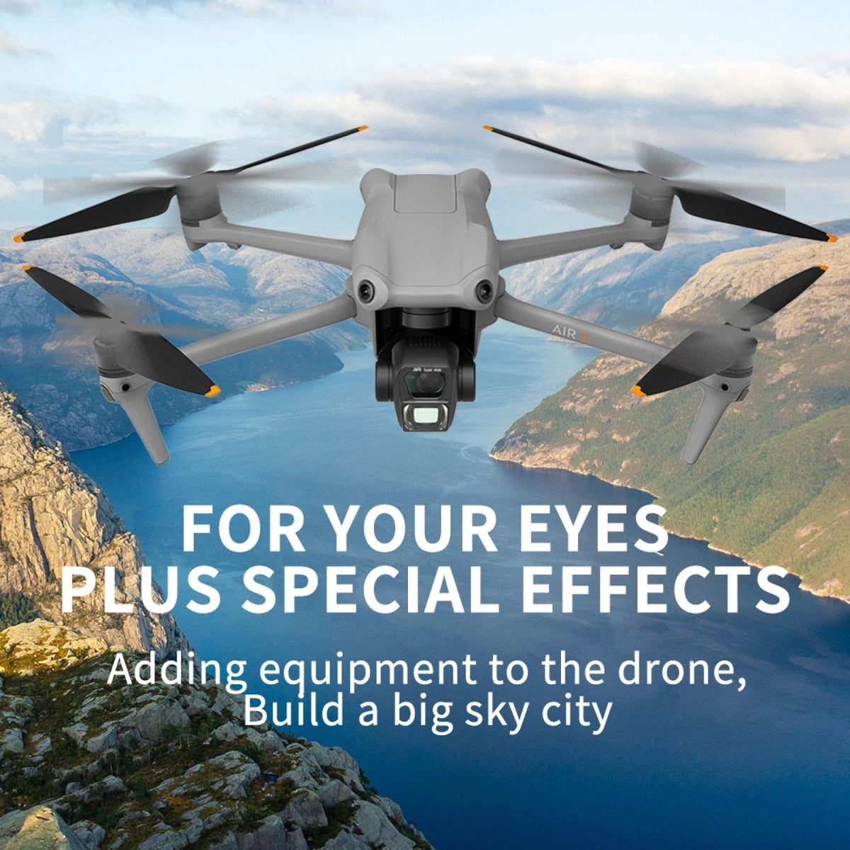 Ultra Wide Angle Lens 108° Frame Optical Glass Lens For DJI Air 3 Drone Camera