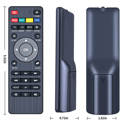 Remote Control For NEUMI Atom 1080P Full-HD Digital Media Player