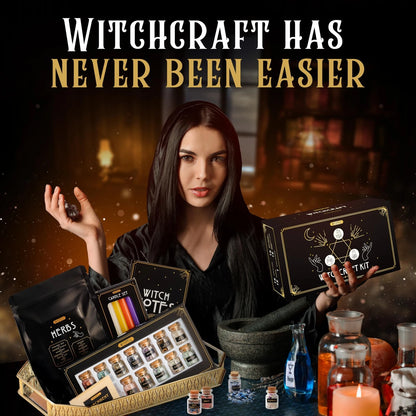 Wyspell Witchcraft Supplies Kit - 54PCS - Kit, Multicolor