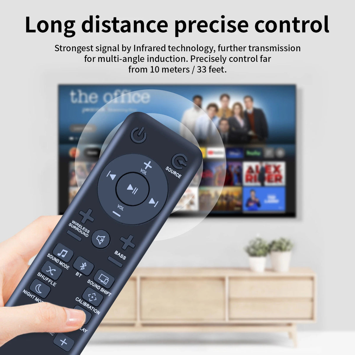 Replacement Remote Control For JBL BAR 2.1/3.1/5.1 Sound Bar
