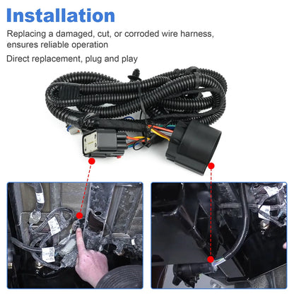 Rear Bumper Tow Harness For Ford F-150 2015-2020 HL3Z-13A576-D