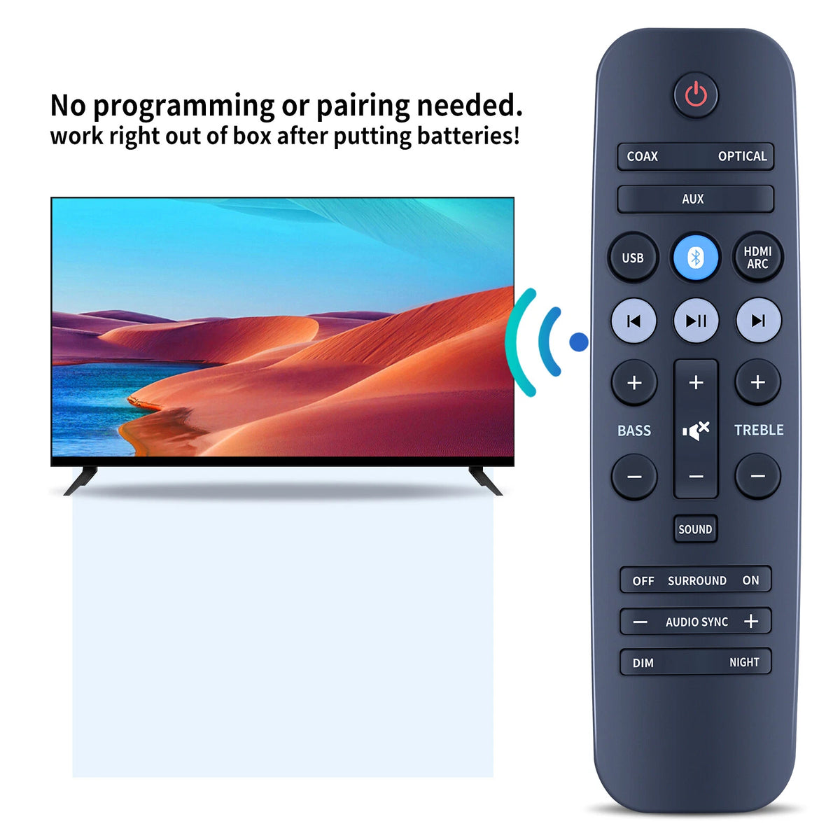 Remote Control For Philips Fidelio HTL3140B HTL3140S HTL3160B HTL3170B Soundbar