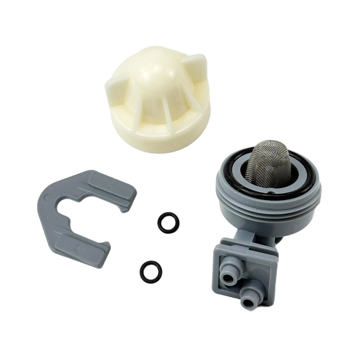 CEYHTLY 7187065 Water Softener Nozzle and Venturi Assembly White & Gray