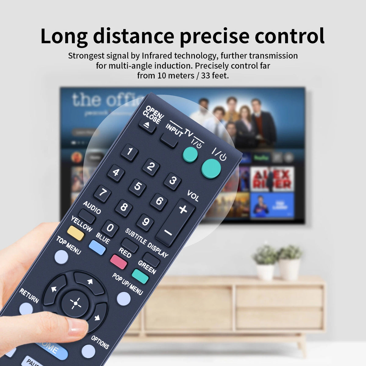 RMT-B116A Remote Control For Sony Player BDP-BX58 BDP-BX38 BDP-S280