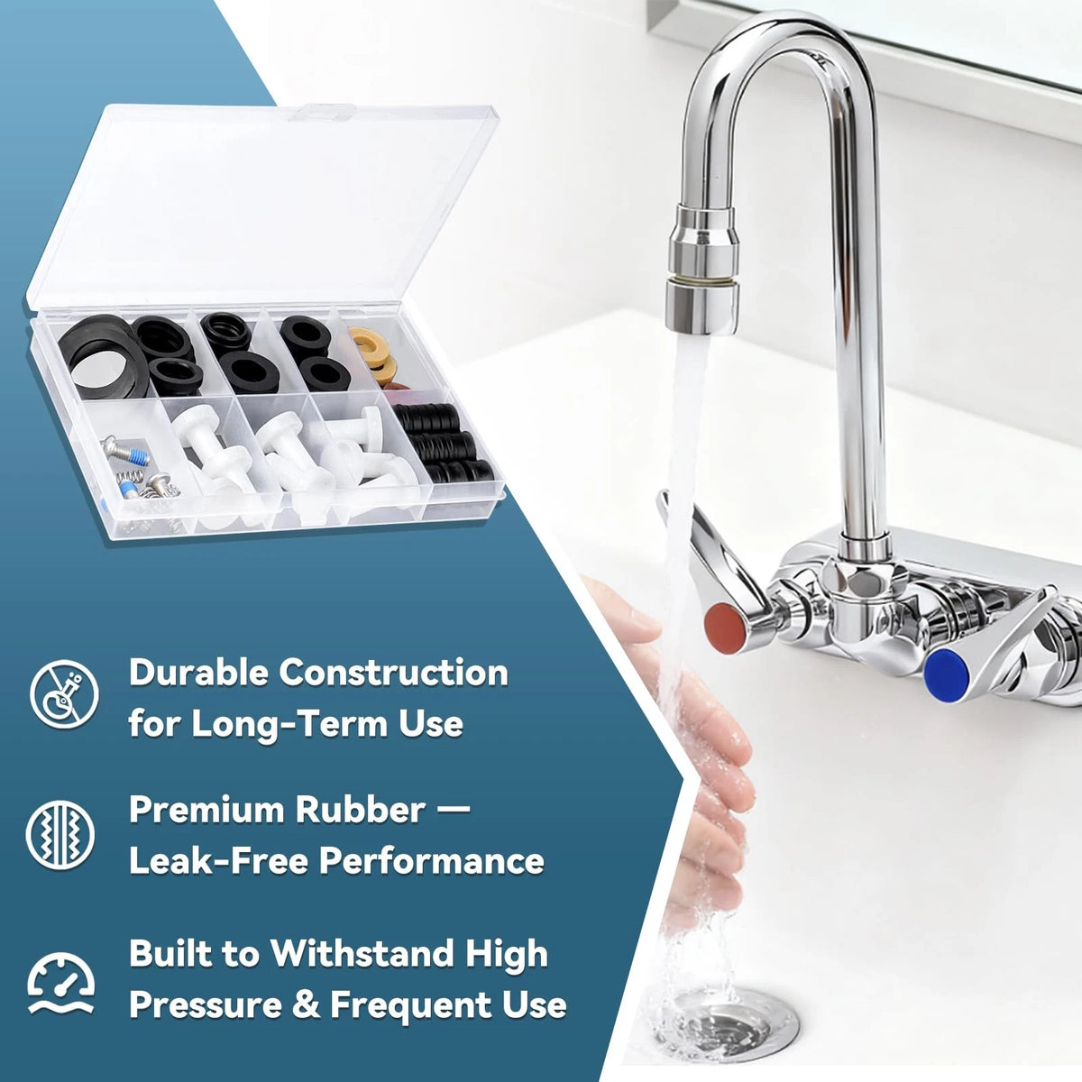 B-6RK Repair Kit for T&S Brass Faucet Cartridges & Spray Valves