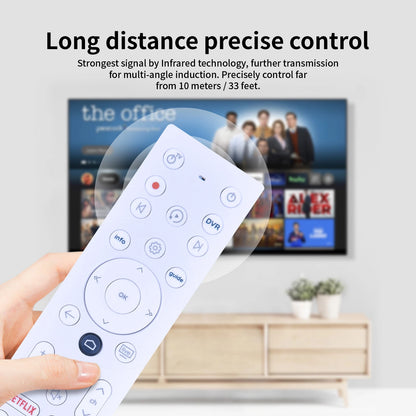 Voice Remote Control For Cogeco Epico 4K Cloud PVR HD Digital Intenet TV Box