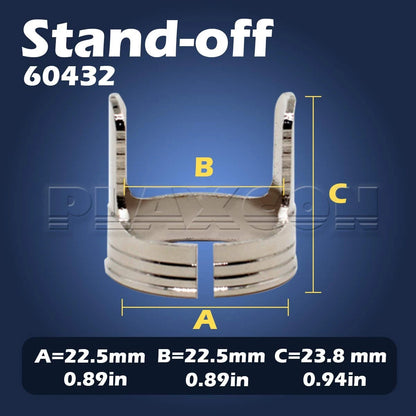 PLAXCON 2pcs PT60 IPT-60 Plasma Torch Double Pointed Spacer Guide 60432...