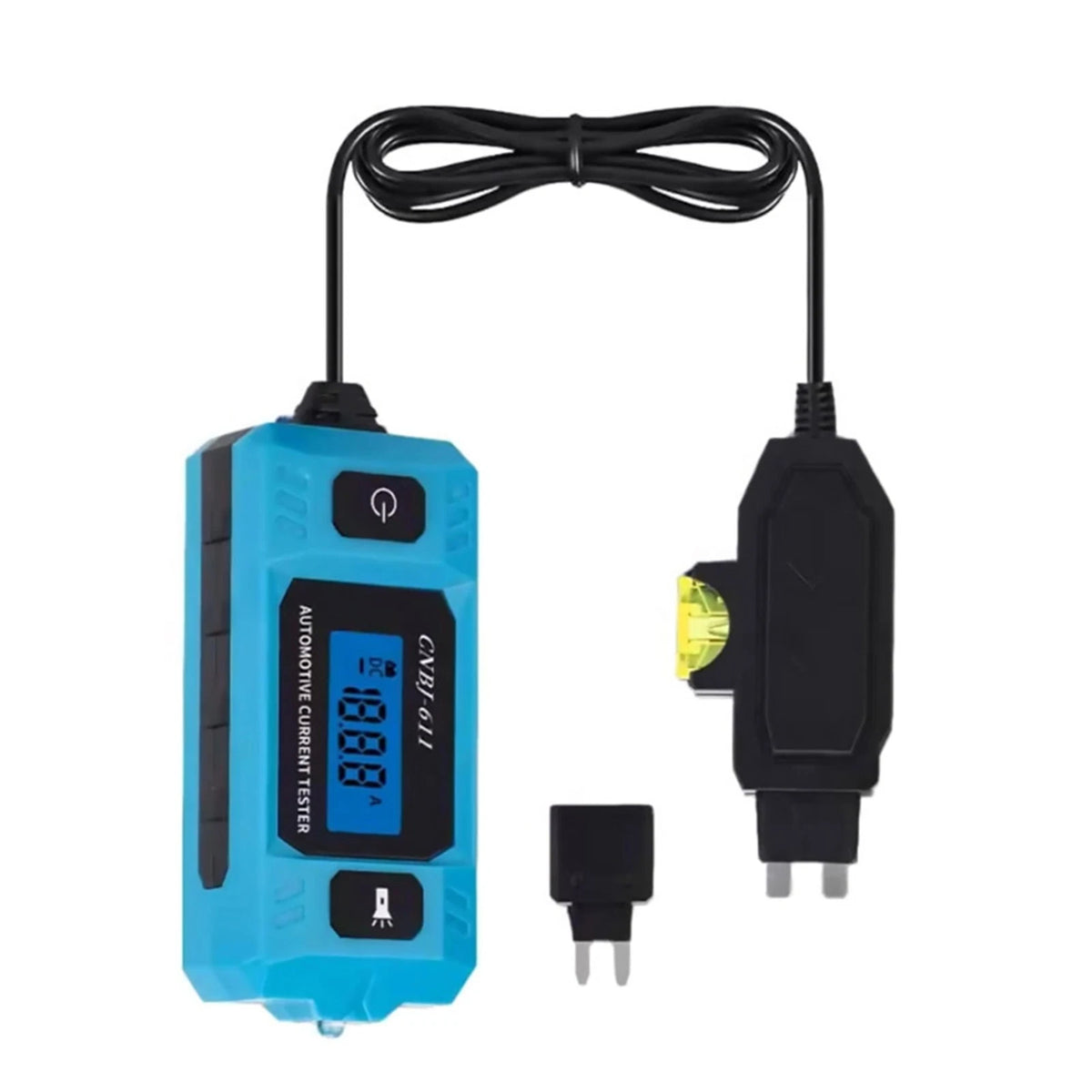 Portable Automotive Current Detector 0.01A-19.99A Meter with LED Display Screen