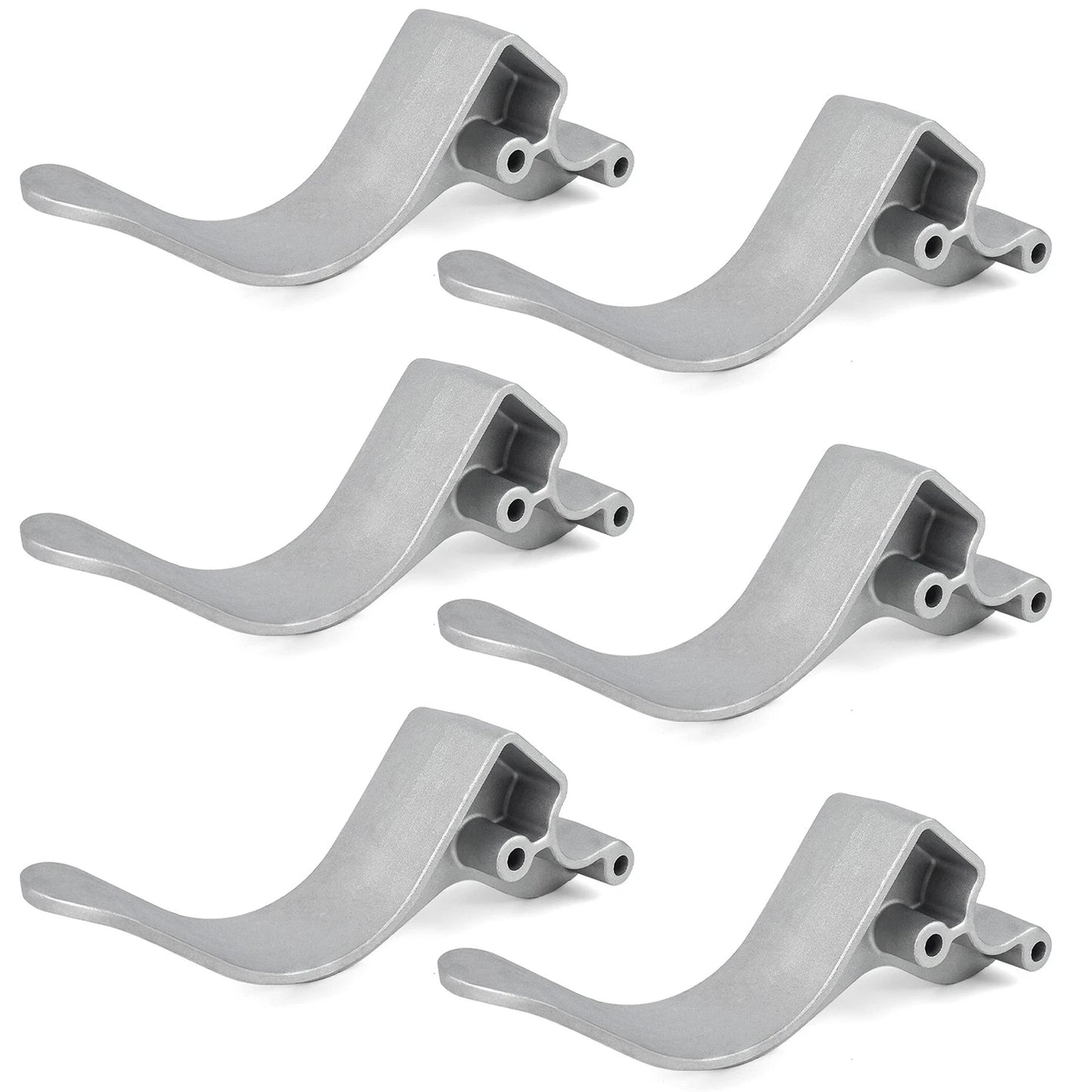 Cast Aluminum Tarp Stop Kit 1705454 with Clevis Pins - 6 Tarp Stops