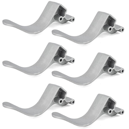 Cast Aluminum Tarp Stop Kit 1705454 with Clevis Pins - 6 Tarp Stops