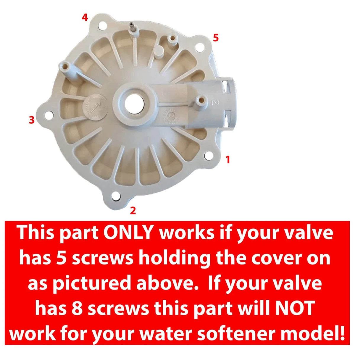 7113040 - Turbine and Support Kit For Water Softeners