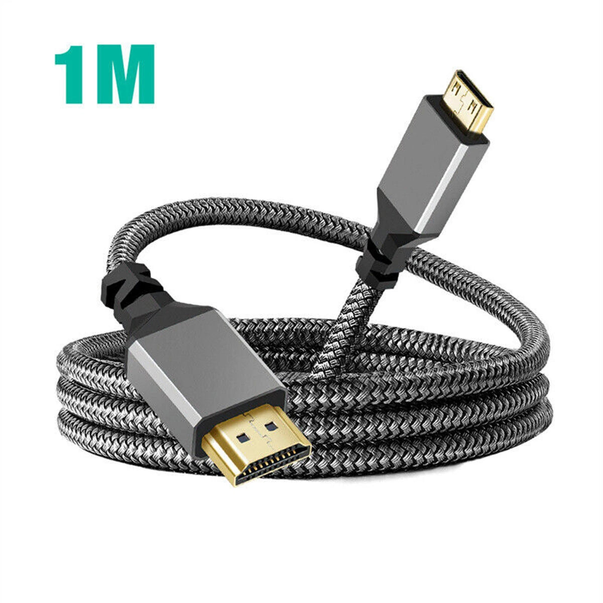 MINI HDMI To HDMI Convertsion Cable Line 4K/60Hz 1080p For HDTV Tablet Camera