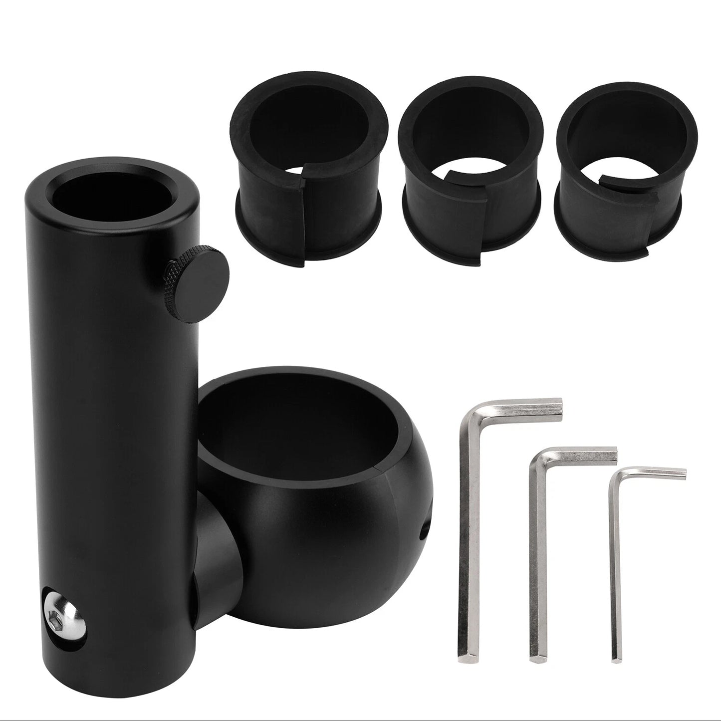 Wakeboard Tower Flag Holder Kit without Drilling 360 Degree Adjustable Black