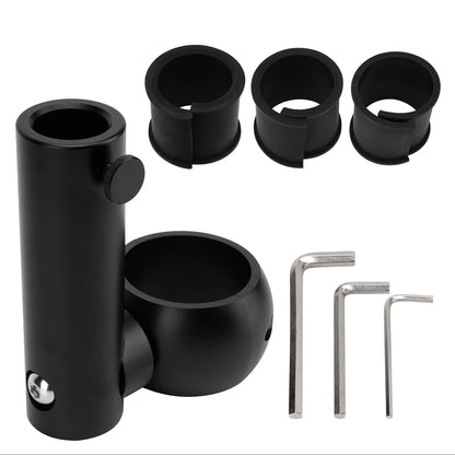 Wakeboard Tower Flag Holder Kit without Drilling 360 Degree Adjustable Black