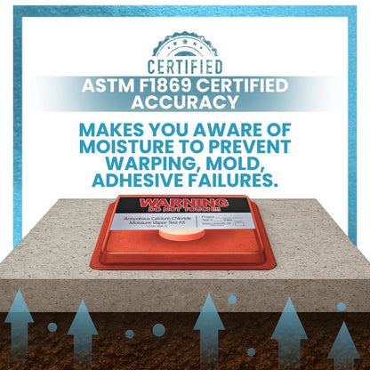 Moisture Test - Calcium Chloride Kit (Single Unit)