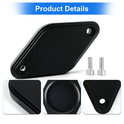 Intake Resonator Cover for Duramax 6.6L LML Diesel Models (2011-2016) Black