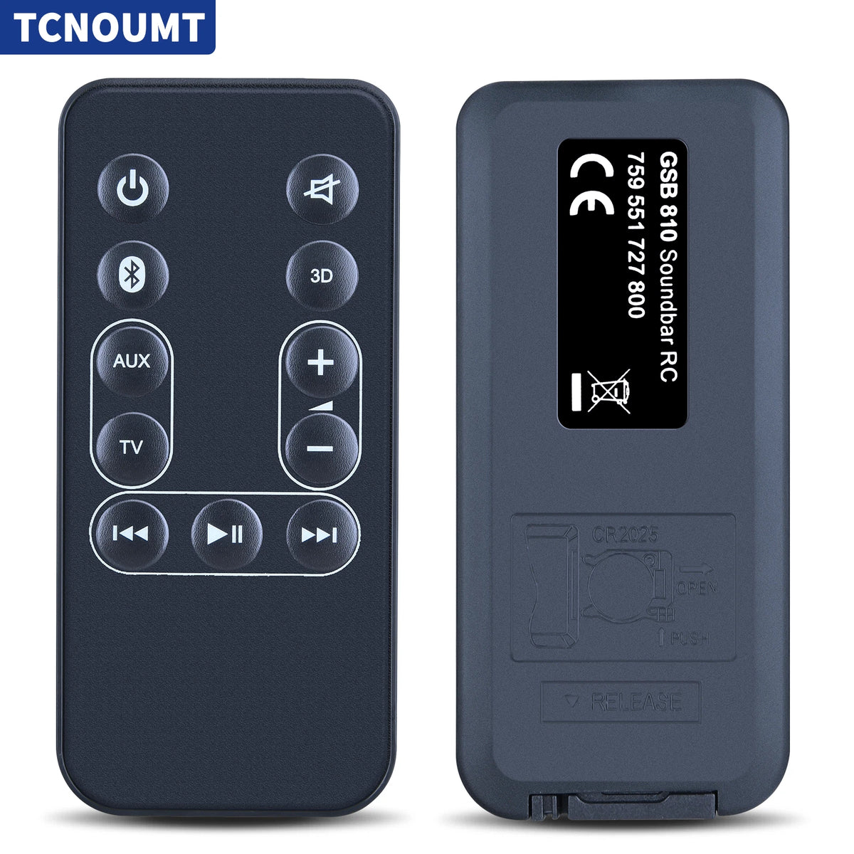 Remote Control For Grundig GSB 800 GSB-810 GSB810 Bluetooth TV Soundbar System