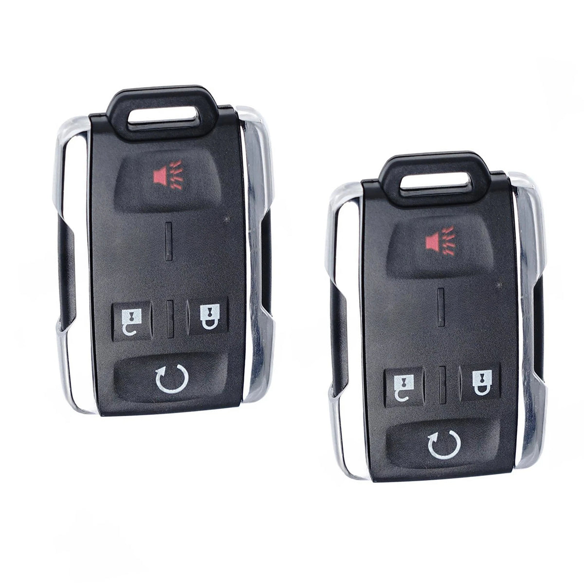 2PCS Keyless Remote Key Fob Auto Accessories For Chevrolet Silverado 2014-2018
